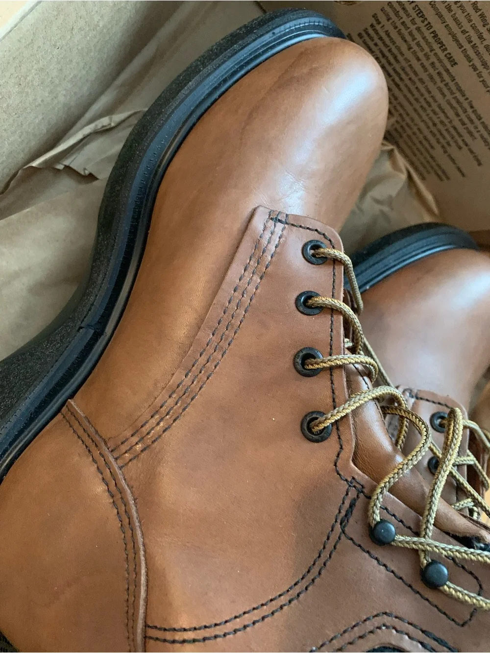 Red Wing Shoes durable leather